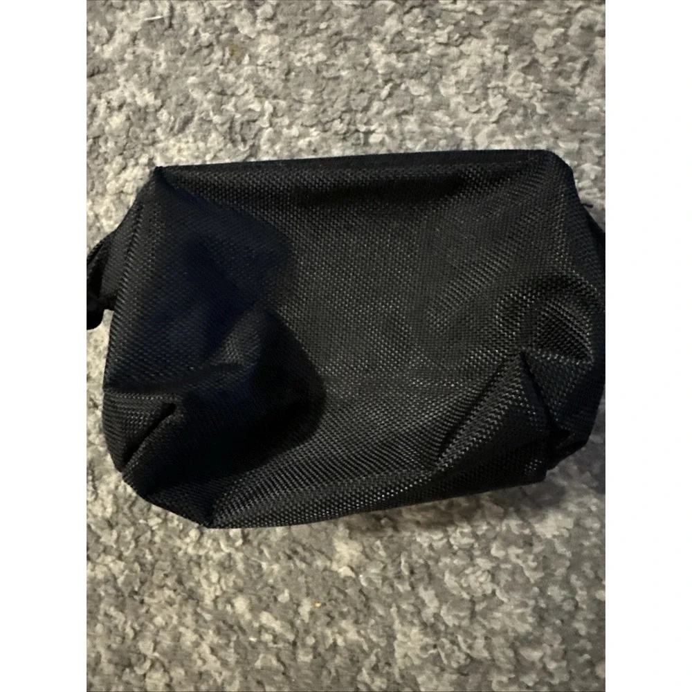 Tumi Black Accessory Pouch Cloth Airberlin Gently Used